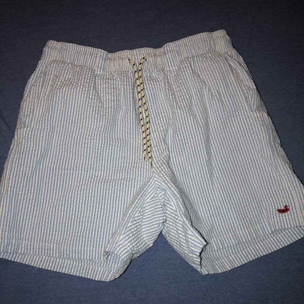 Southern marsh sear sucker swim trunks
